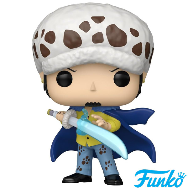 Funko POP #1894 One Piece Trafalgar Law with Blue Anesthesia Figure